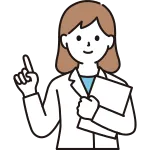 A Woman In A White Coat Pointing A Finger SVG Icon